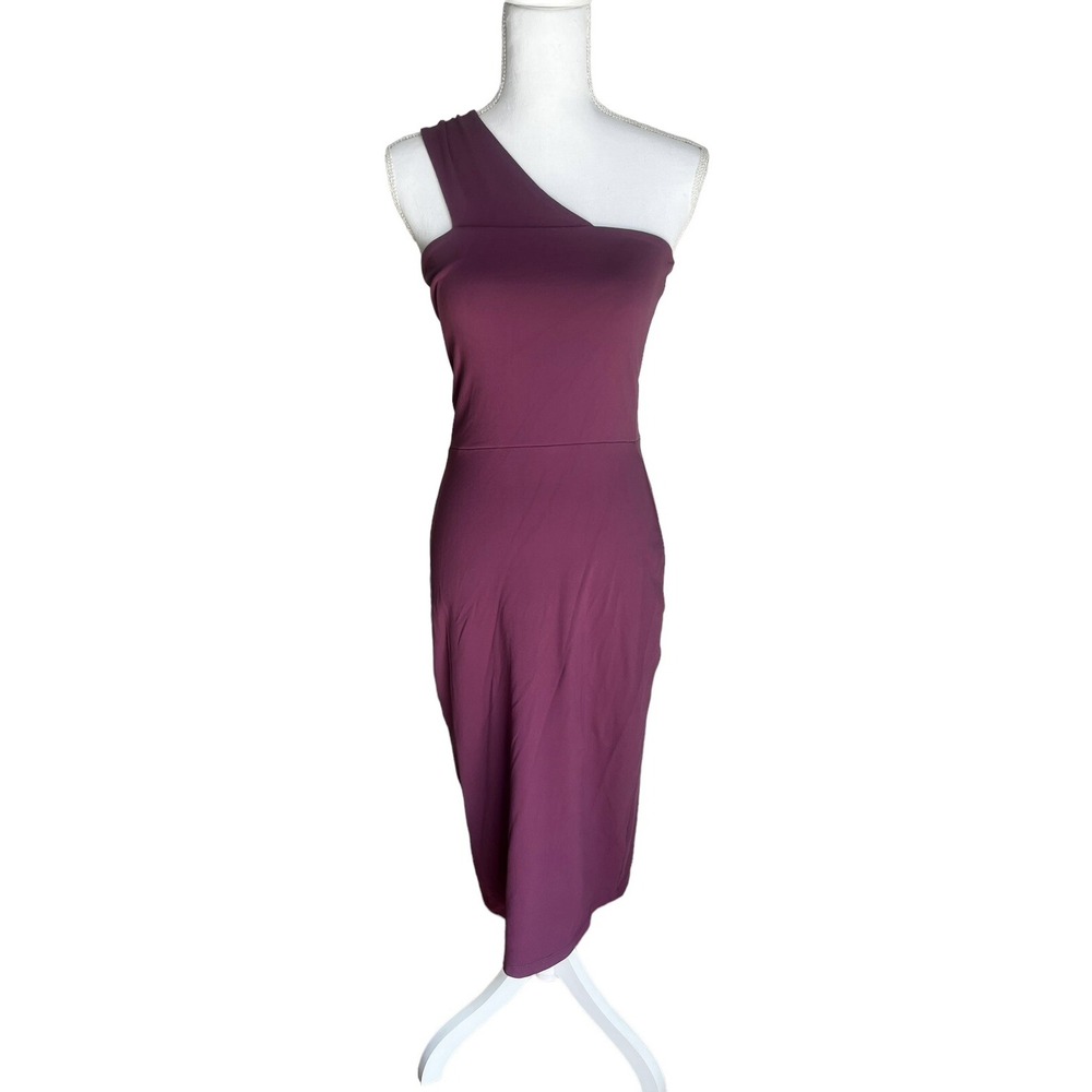Susana Monaco One Shoulder Bodycon Dress Women's Purple Size S